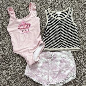 Toddler girl 3t clothes and swimsuit